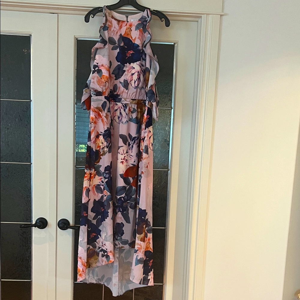 COOPER ST Beautiful Floral Dress with Arm Cuffs Size 10
